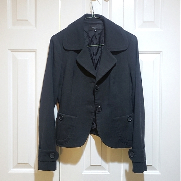 🌿 3/$20 🌿 Tobias Blazer Dark Grey Size 4 - Picture 1 of 4